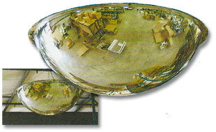 360 Degree Mirrored Domes Safety Security Mirrors And Domes
