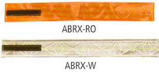 Fluorescent Orange and Reflective Armbands Safety Wear