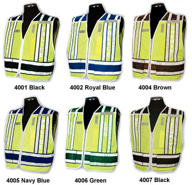 Homeland Security Emergency Services Incident Command Police Fire Safety Vests