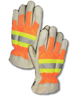 Fluorescent Work And Safety Gloves Hats Reflective High Visibility