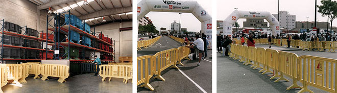 Interlocking Pedestrian Barriers Barricades