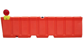 Heavy Duty Low Profile Airport Jersey Barriers Barricades