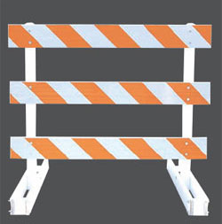 Type III Plasticade Safety Barricades | Pedestrian Barricades | Traffic Control Barricades | Safety Barriers