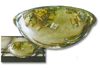360 Degree Mirrored Dome Convex Safety Security Mirrors