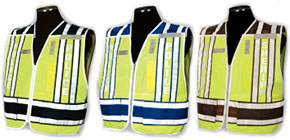 400 Series Homeland Security Public Safety Incident Command Police Fire Safety Vests