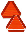 Safety Signs And Stands Fluorescent Emblems Banners