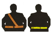 High Visibility Fluorescent Safety Belts