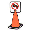 Snap on Signs For Cones