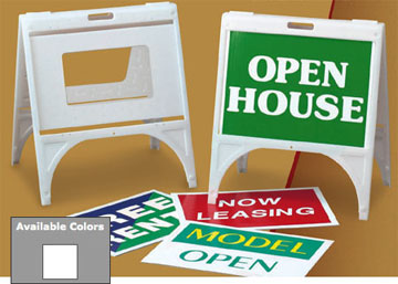 QuikSign Sandwich Board Sign Stand Traffic Control Products