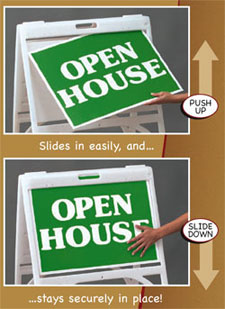 QuikSign Sandwich Board Sign Stand Traffic Control Products