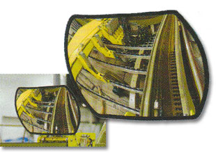 Roundtangular Convex Safety Security Mirrors Safety Security Mirrors And Domes