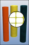 Square Mesh Barrier Safety Orange Plastic Fencing And Netting