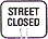 Street Closed snap-on traffic cone signs, crosswalk signs, traffic control products