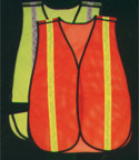 Mesh And Solid Value Reflective High Visibility Safety Vests